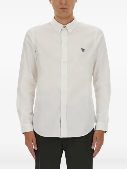 zebra-embroidered shirt by PS BY PAUL SMITH