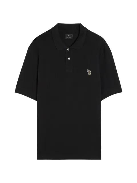 zebra-patch polo shirt by PS BY PAUL SMITH