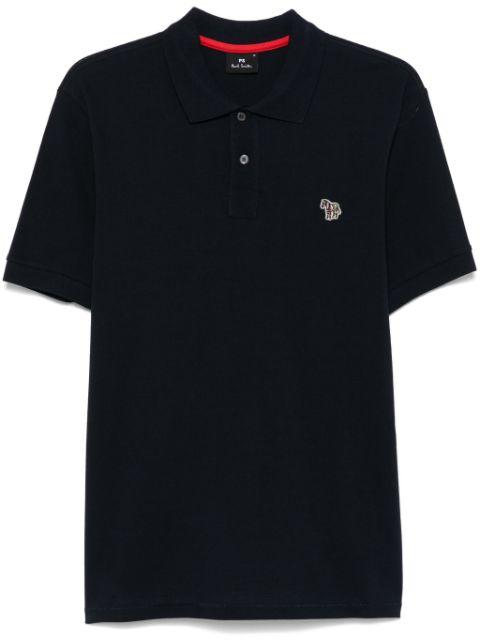 zebra-patch polo shirt by PS BY PAUL SMITH