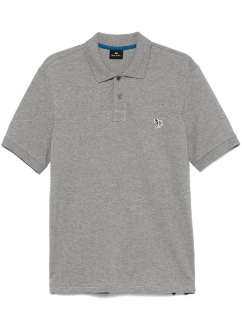 zebra-patch polo shirt by PS BY PAUL SMITH