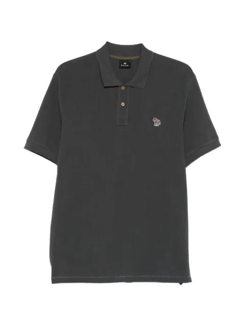zebra-patch regular-fit polo shirt by PS BY PAUL SMITH