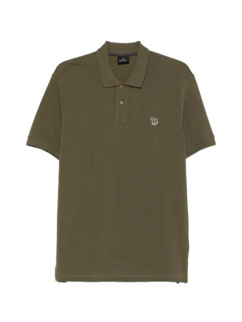zebra-patch regular-fit polo shirt by PS BY PAUL SMITH