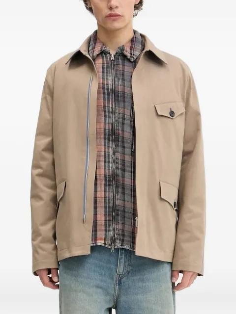 zip-detail flap-pocket jacket by PS BY PAUL SMITH