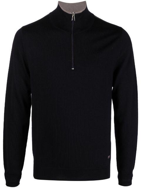 zipped long sleeves shirt by PS BY PAUL SMITH