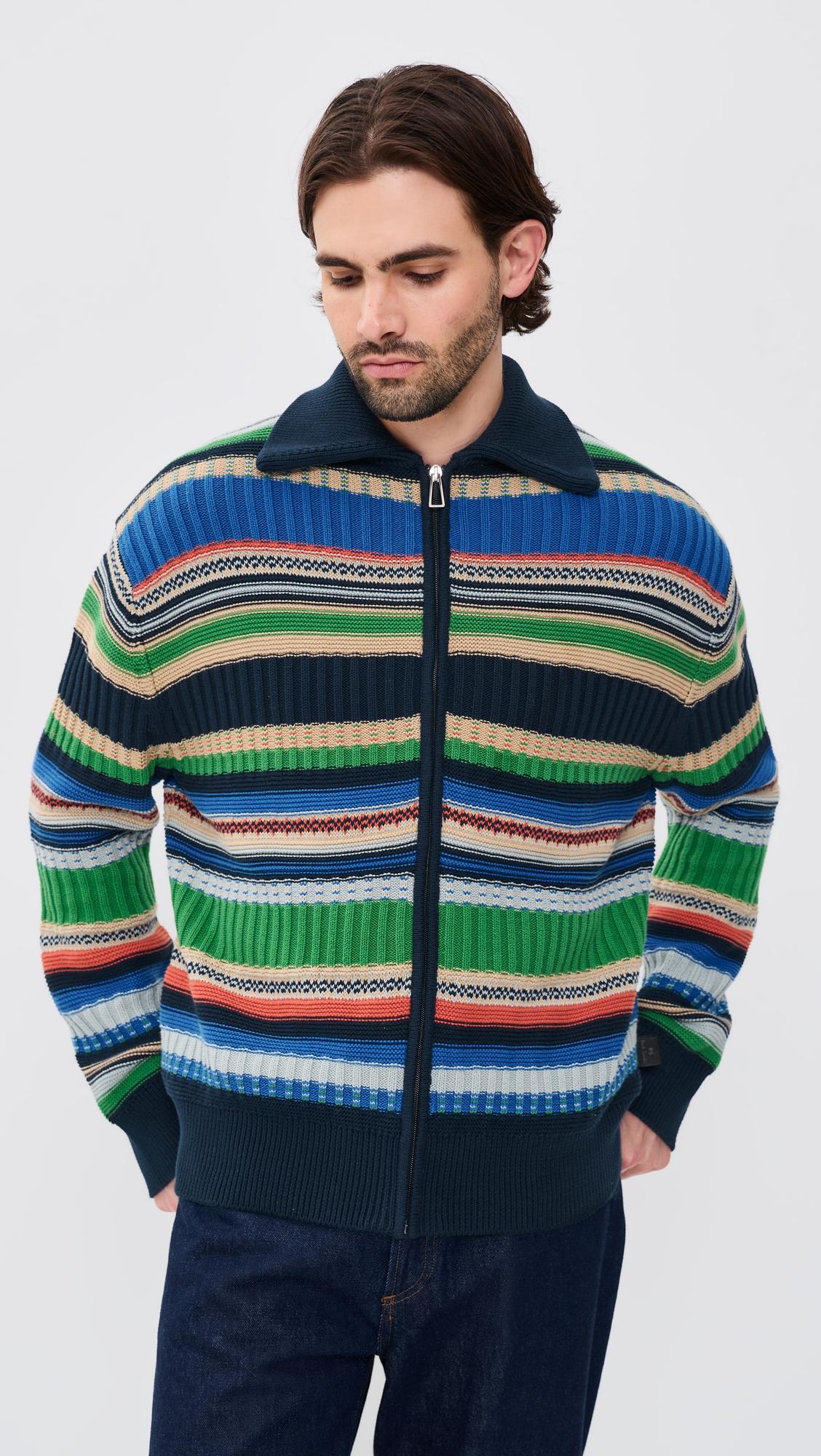 Mens Cardigan Zip Thru by PS PAUL SMITH