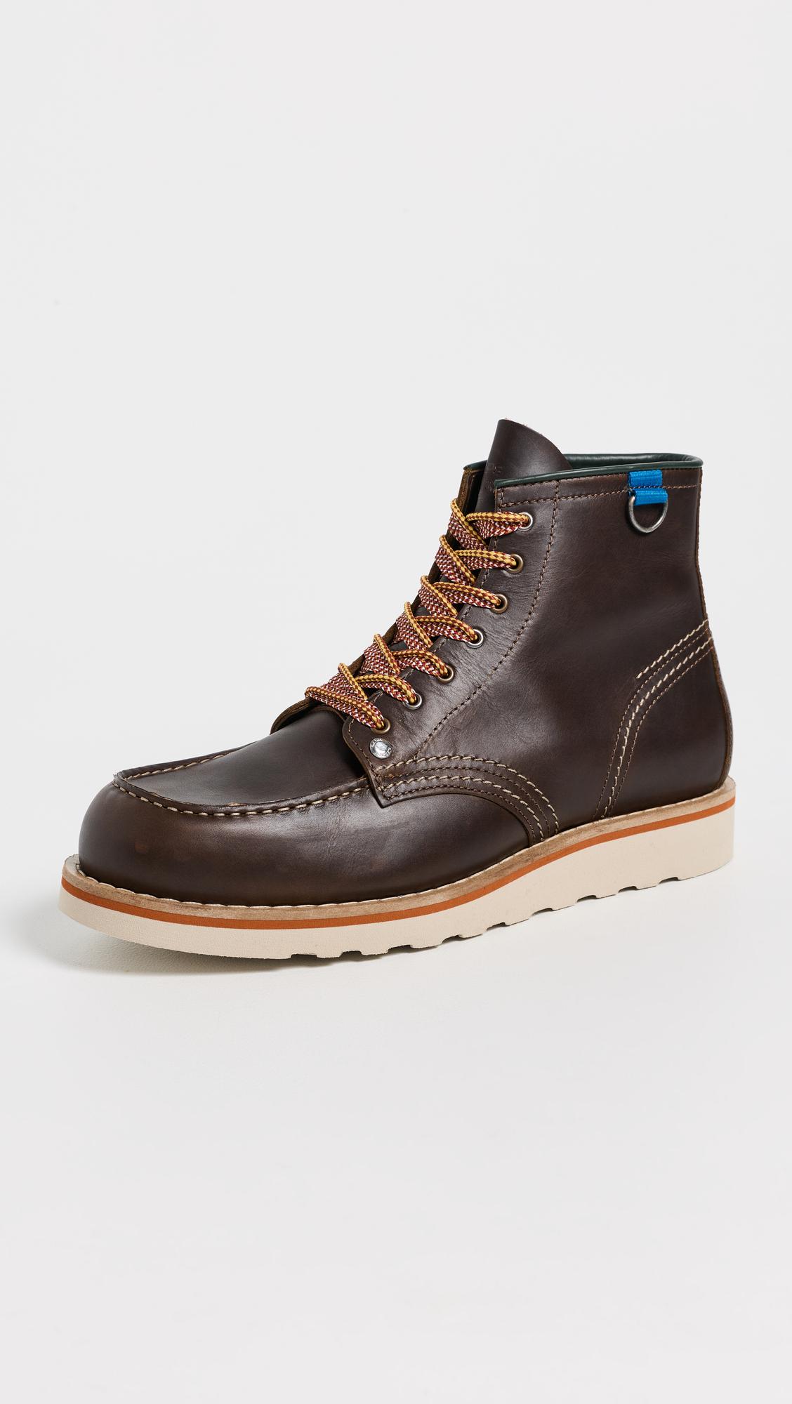 Rook Chocolate Boots by PS PAUL SMITH