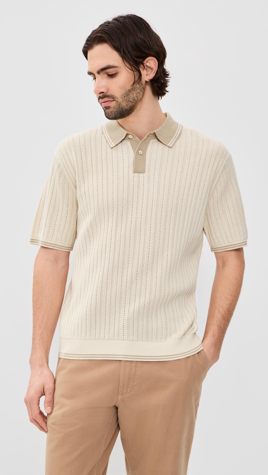 Short Sleeve Sweater Polo by PS PAUL SMITH