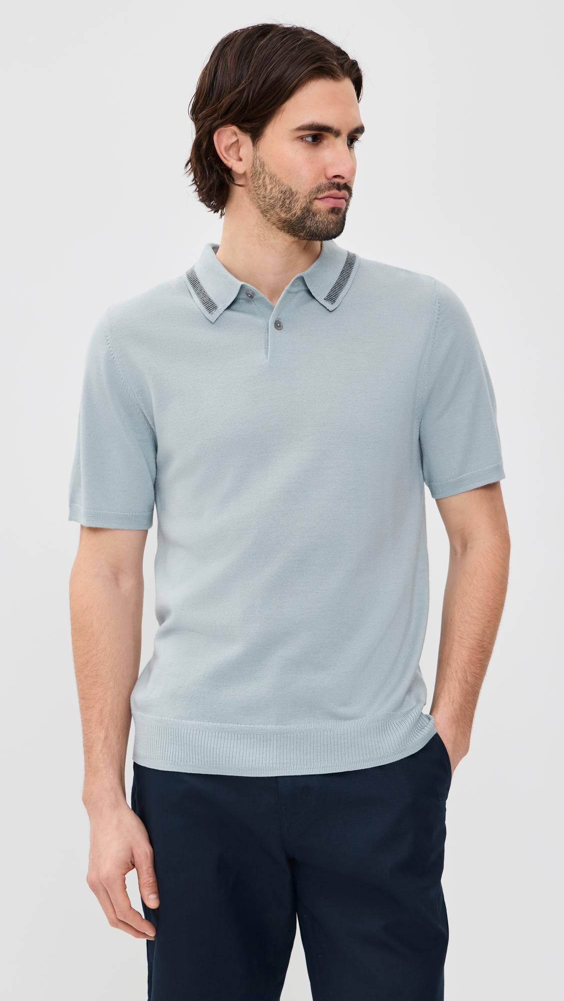 Short Sleeve Sweater Polo by PS PAUL SMITH