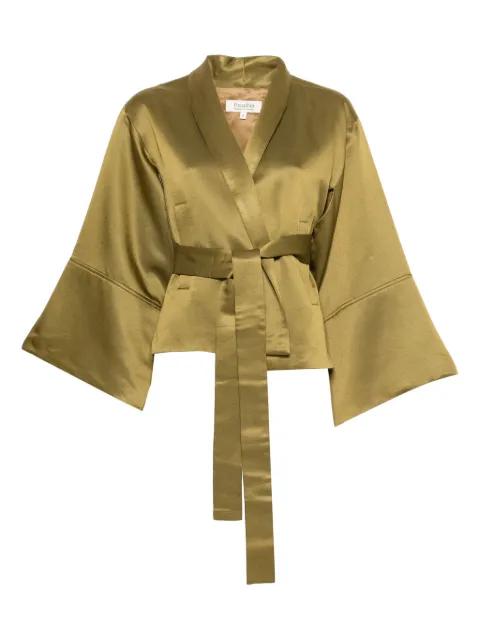 Heritage tie-waist jacket by PSOPHIA