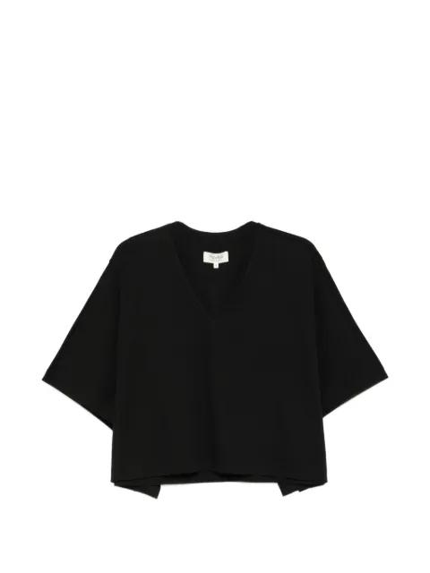 V-neck short-sleeved T-shirt by PSOPHIA