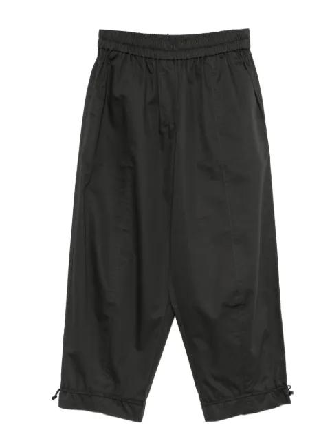 drawstrings cropped trousers by PSOPHIA
