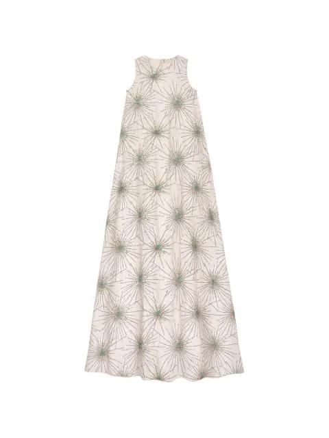 patterned-print maxi dress by PSOPHIA
