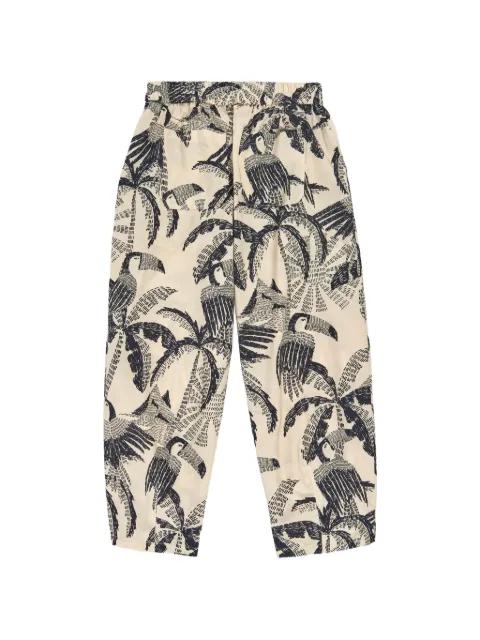 printed trousers by PSOPHIA