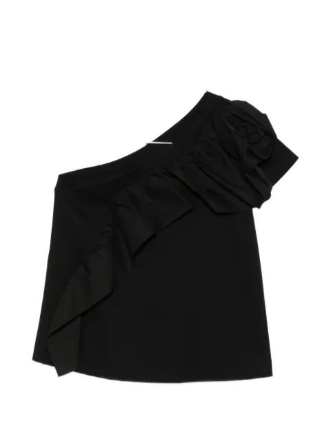ruffled one-shoulder top by PSOPHIA