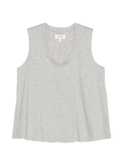 scoop-neck sleeveless top by PSOPHIA