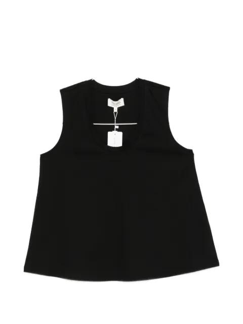 scoop-neck sleeveless top by PSOPHIA