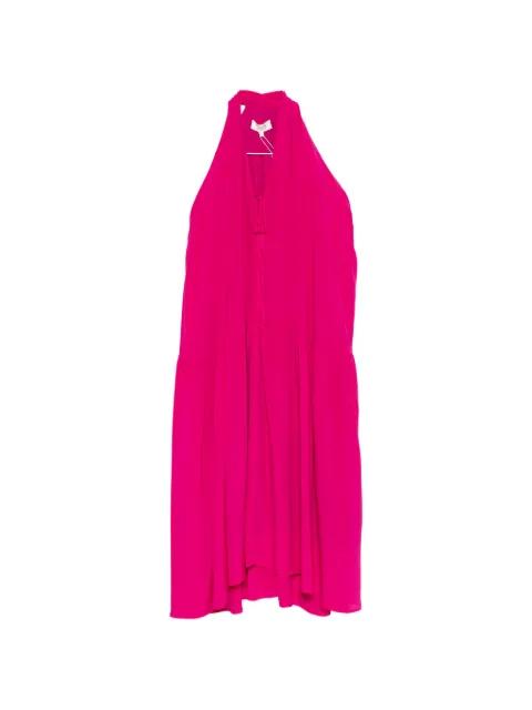 tie-detail halterneck dress by PSOPHIA