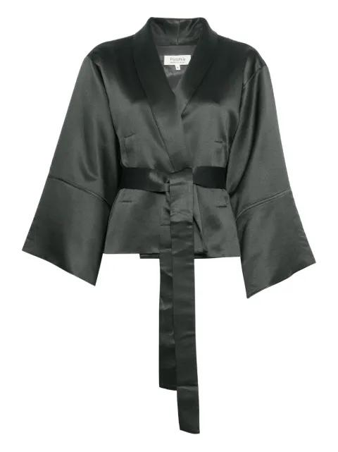 wool-blend jacket by PSOPHIA