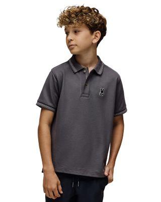 Boys' Hart Pima Cotton Piqu&eacute; Polo Shirt - Little Kid by PSYCHO BUNNY