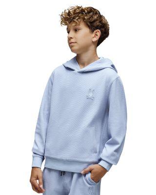 Boys' Kai Twill Texture Hoodie - Little Kid by PSYCHO BUNNY Boys' Kai Twill Texture Hoodie - Little Kid by PSYCHO BUNNY