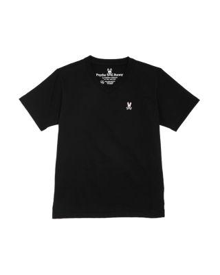 Boys' V Neck Logo Tee - Little Kid by PSYCHO BUNNY