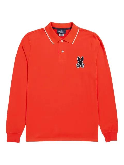 Patchin chenille bunny polo shirt by PSYCHO BUNNY