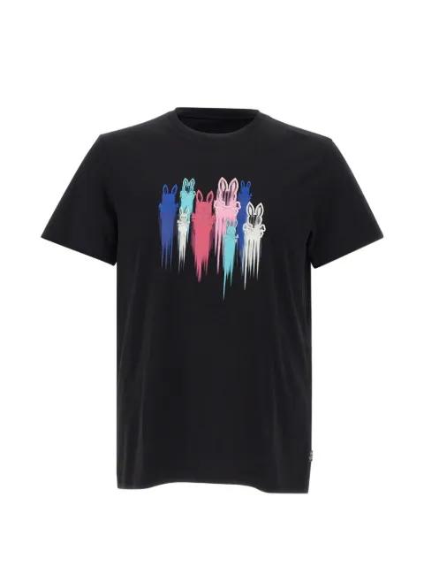 embroidered Pima cotton T-shirt by PSYCHO BUNNY