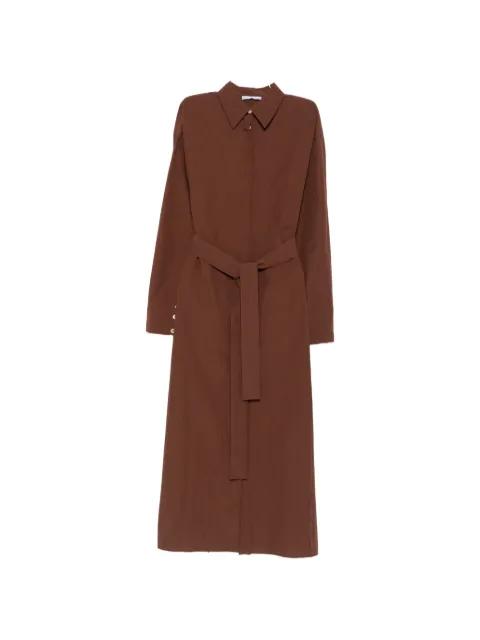 Emilia belted midi shirt dress by PT TORINO