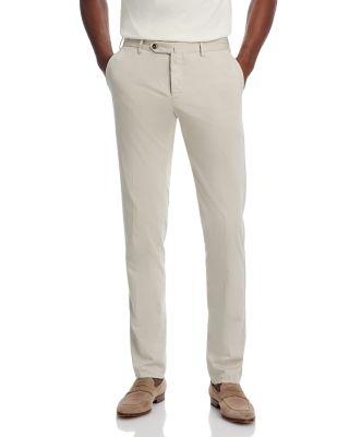Garment-Dyed Silkochino Slim Fit Pants by PT TORINO