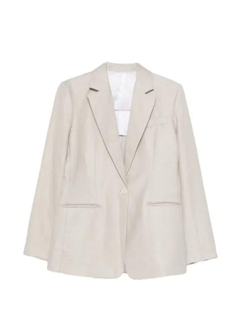 Lidia single-breasted notched-lapels blazer by PT TORINO