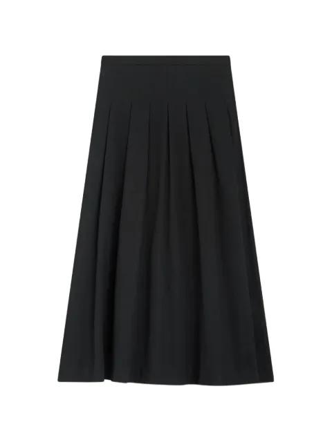 Mirna pleated A-line midi skirt by PT TORINO