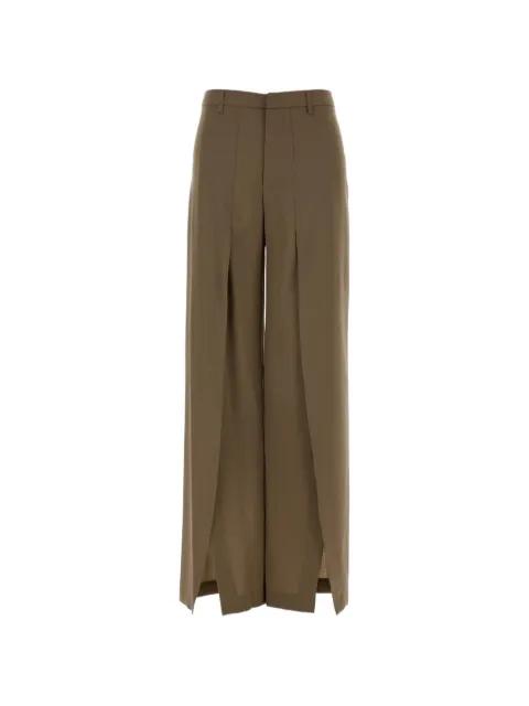 Mud Renee palazzo wool trousers by PT TORINO