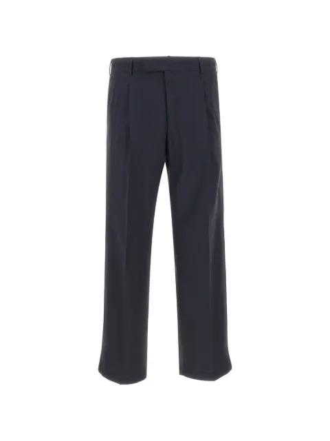 Quindici crease tailored virgin wool trousers by PT TORINO