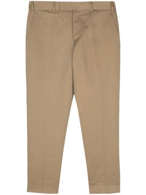 Rebel cropped trousers by PT TORINO
