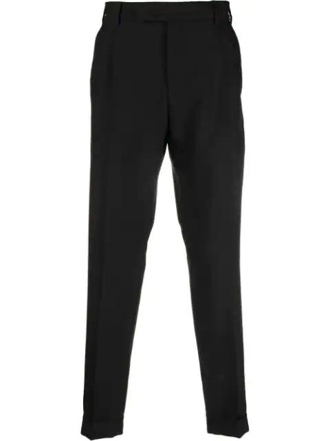 Rebel tapered wool trousers by PT TORINO
