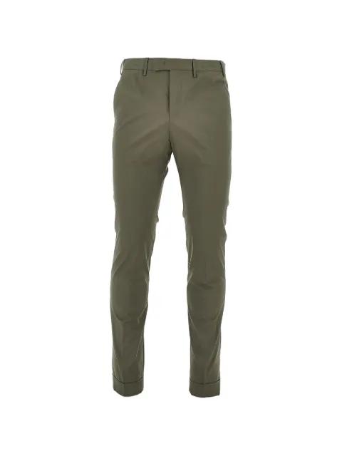 button tapered trousers by PT TORINO