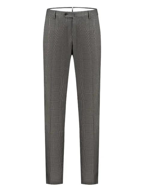 check-pattern trousers by PT TORINO