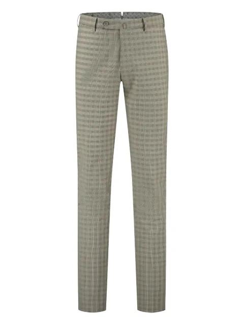 check-print trousers by PT TORINO