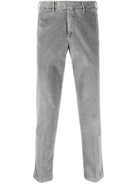 corduroy straight-leg trousers by PT TORINO