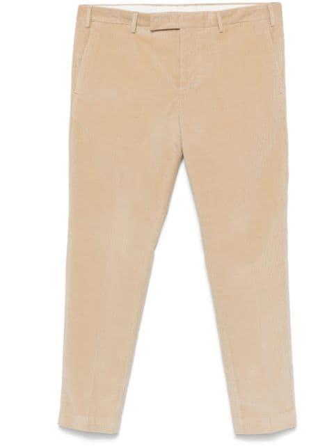 corduroy straight-leg trousers by PT TORINO