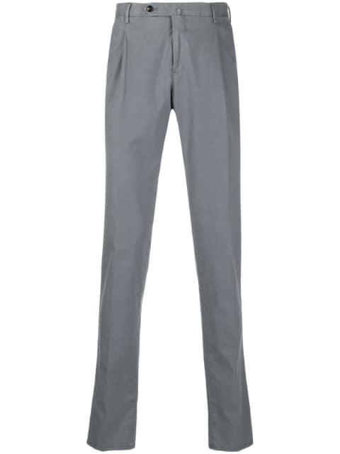 cotton-lyocell blend chino pants by PT TORINO