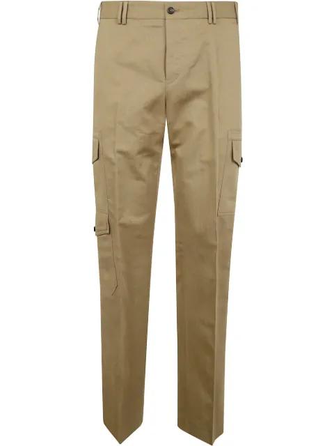 cotton straight-leg trousers by PT TORINO