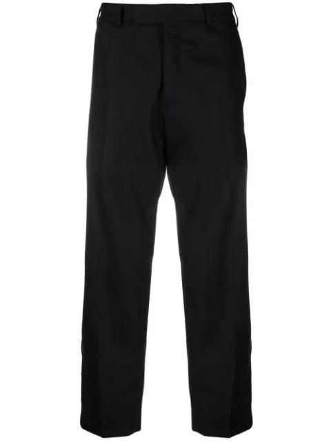 cropped straight-leg trousers by PT TORINO