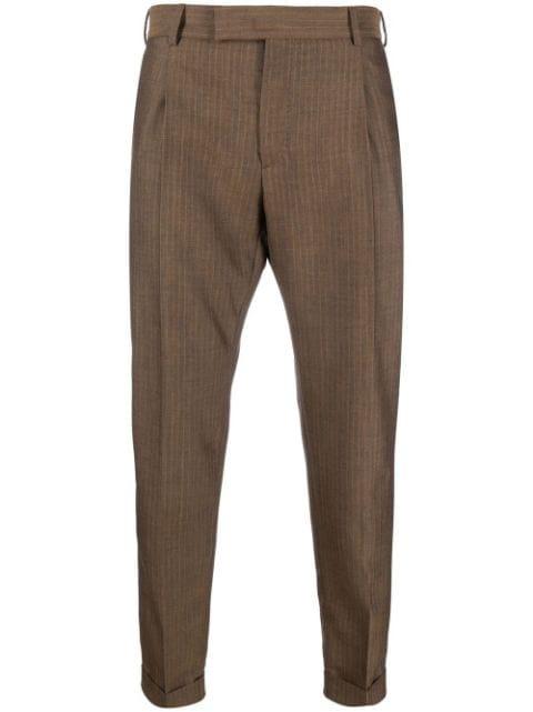 cropped tailored trousers by PT TORINO