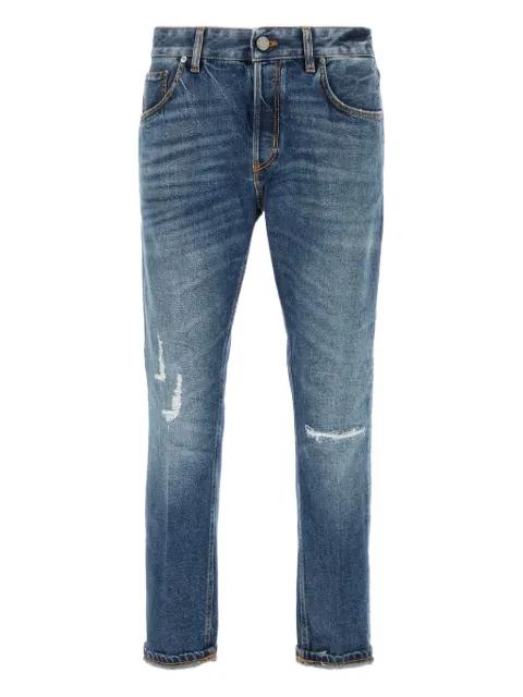 distressed denim jeans by PT TORINO