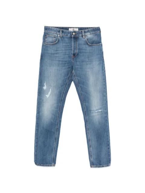 distressed-effect jeans by PT TORINO