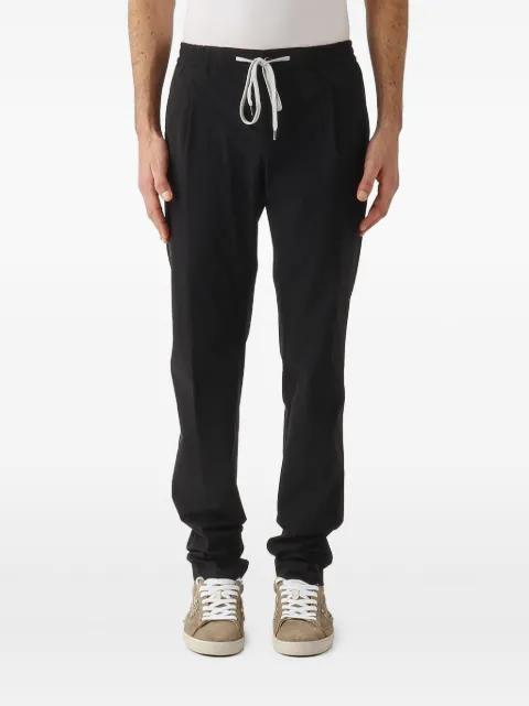 drawstring pleated trousers by PT TORINO