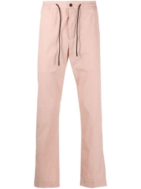 drawstring-waist four-pocket chinos by PT TORINO