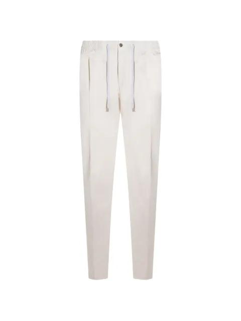 elasticated drawstring trousers by PT TORINO