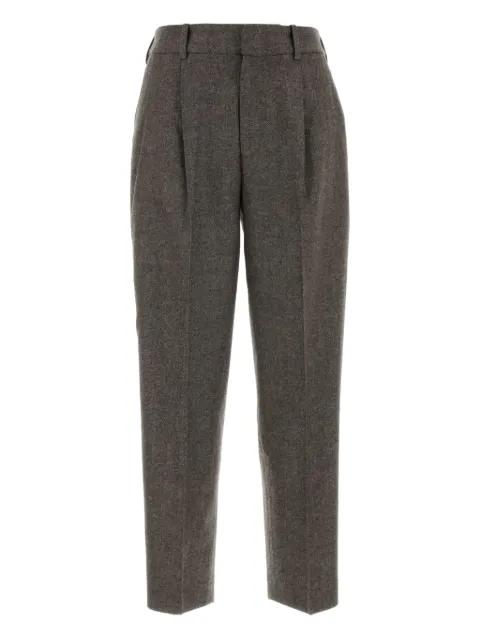 front-pleated tailored trousers by PT TORINO